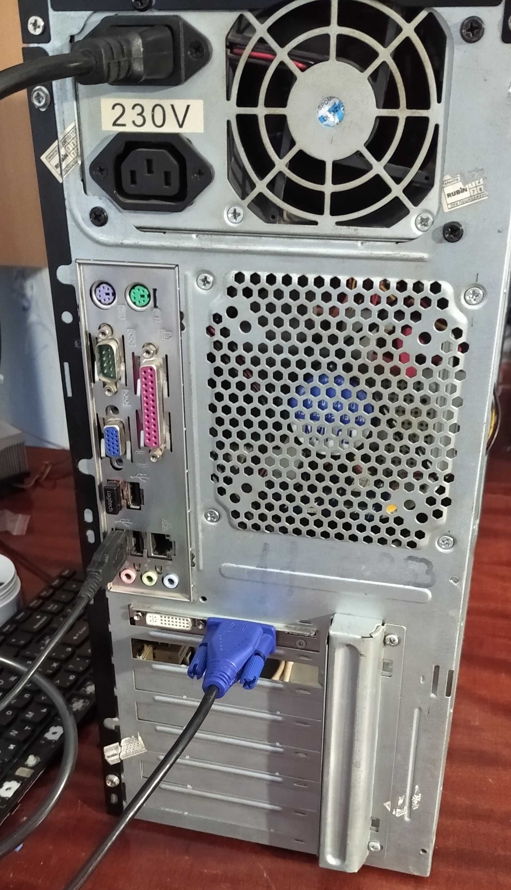 Супер цена! Компьютер для дома, работы, игр, 2 ядра/4 ГБ/GT 230 1.5 gb