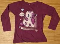 T-shirt długi rękaw 128cm my little pony