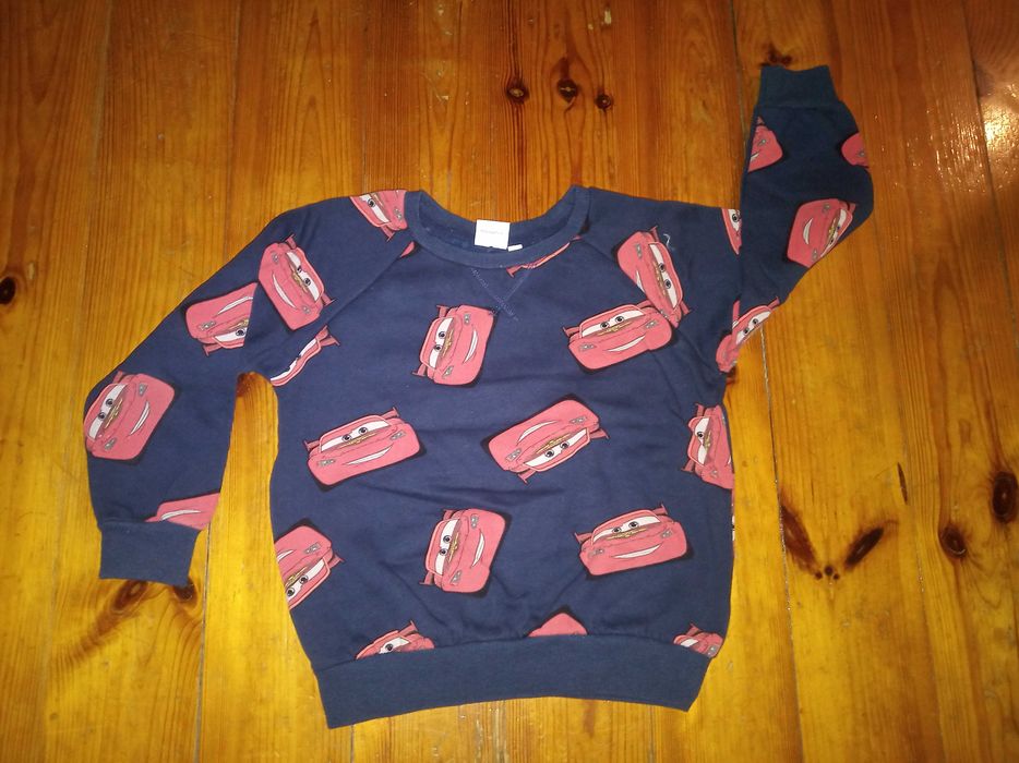 Bluza chłopięca 122 Zyg-zak McQueen