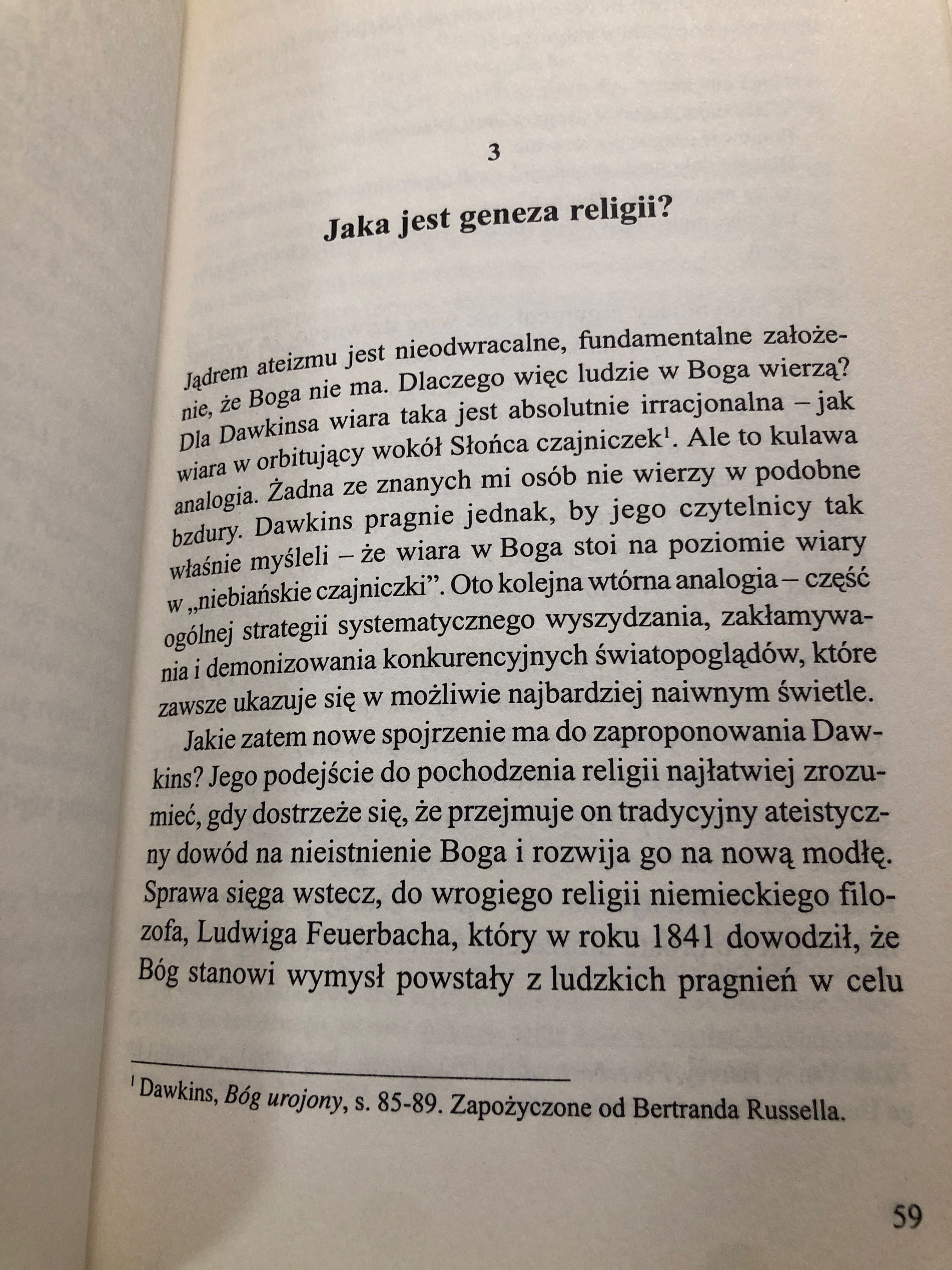 Bóg nie jest urojeniem. Alister McGrath