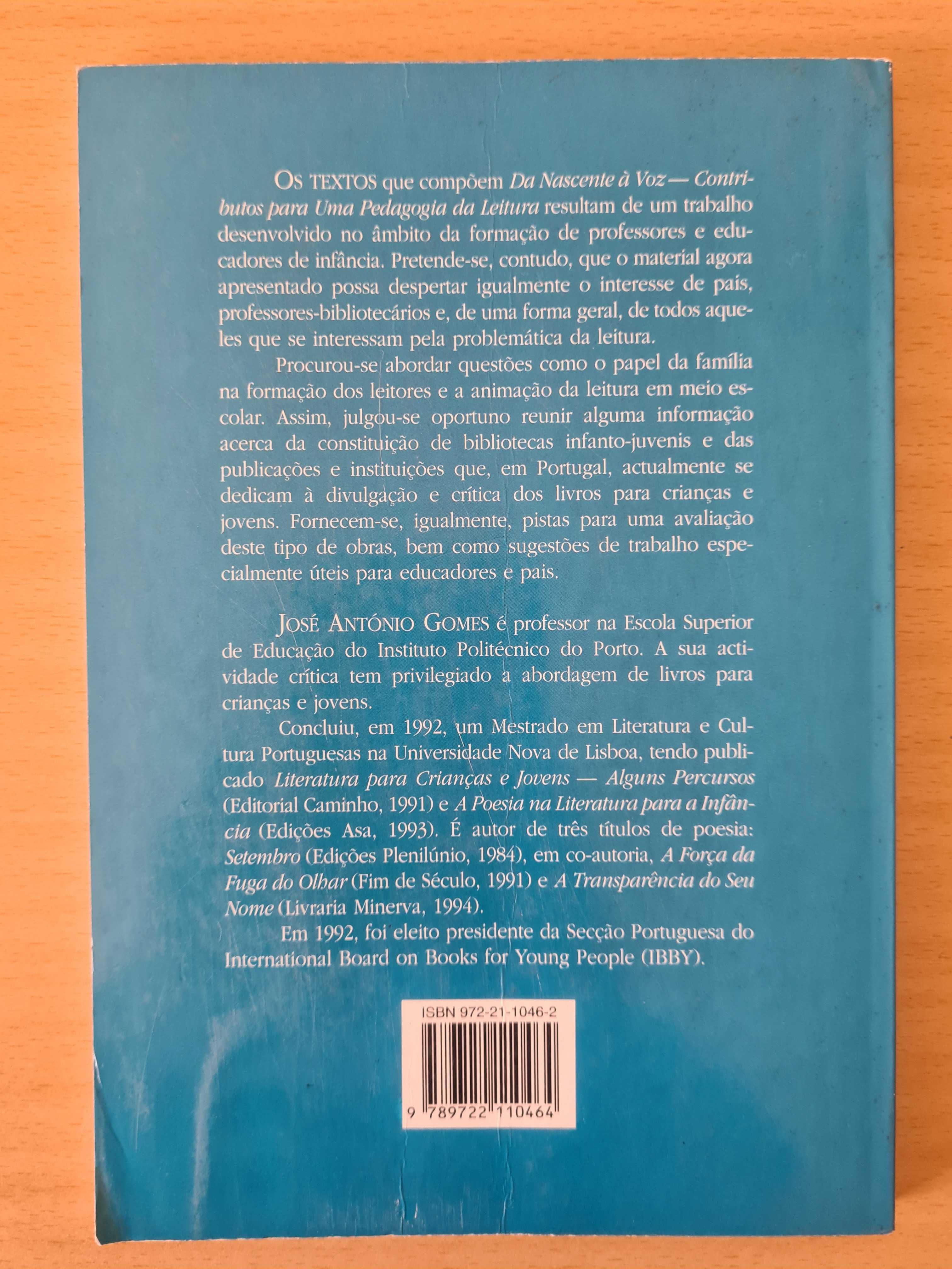 Livro "Da Nascente à Voz - Contributos para uma Pedagogia da Leitura"