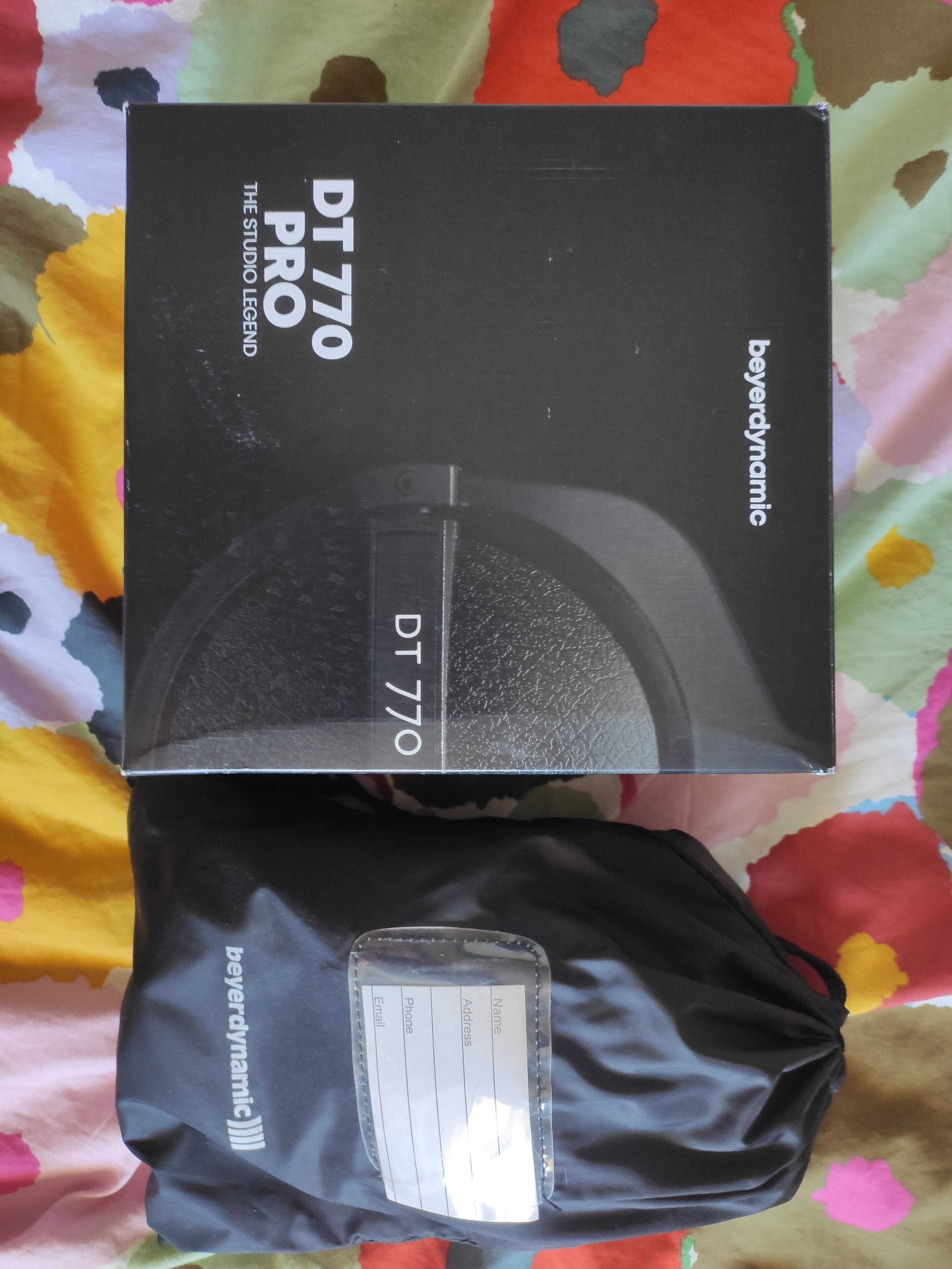 Słuchawki studyjne profesjonalne DT 770 PRO 250 Ohm Beyerdynamic