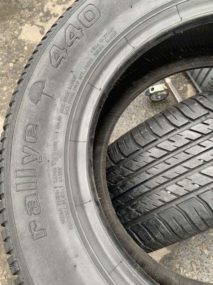 Шини 215/60 R15 Uniroyal пара 2018p літо 6,4мм