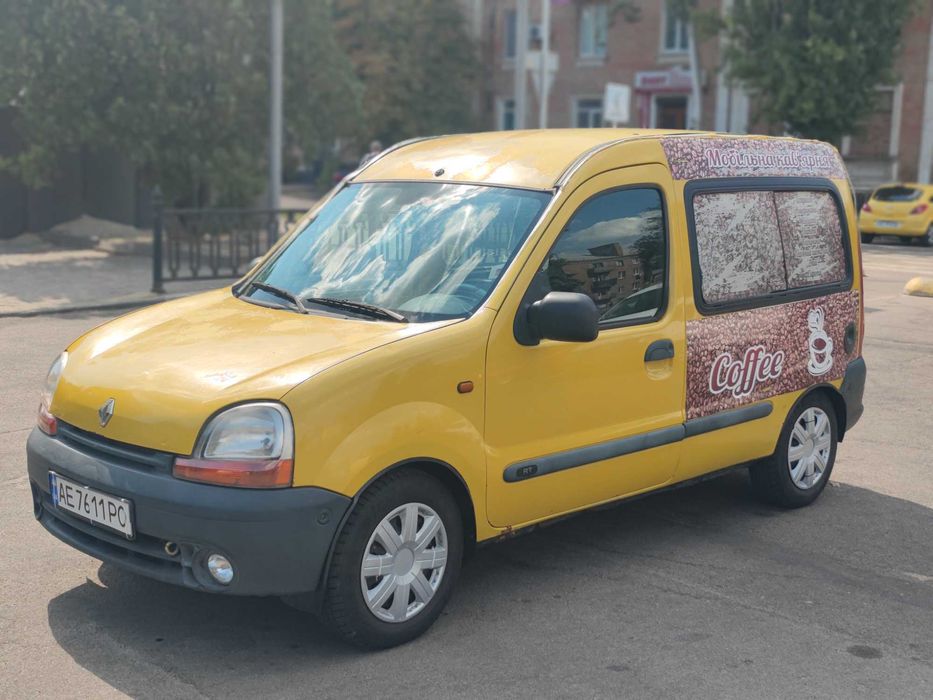 Renault Kangoo, (мобільна кав'ярня, фудтрак, кавамобіль, кофемобиль)