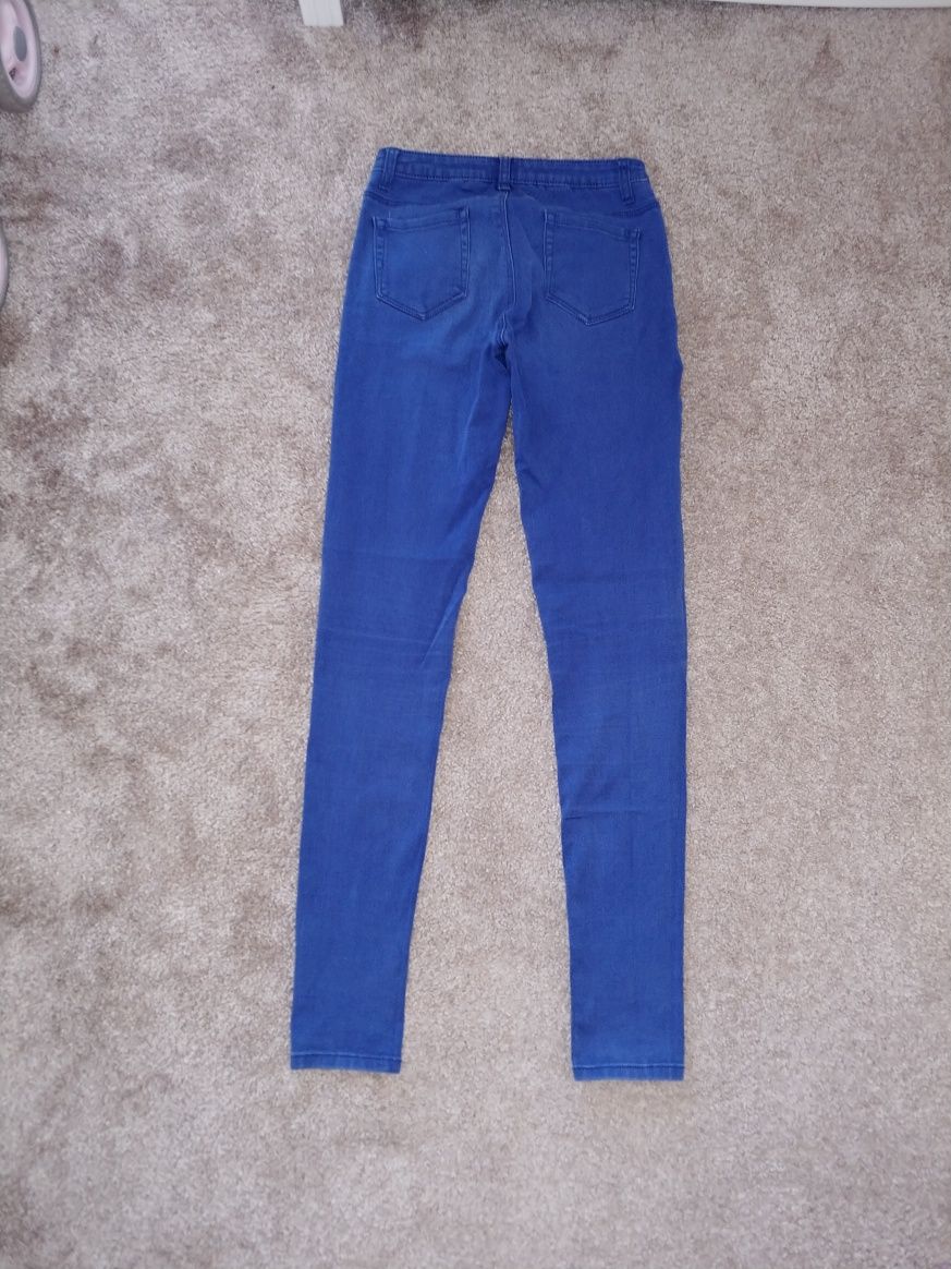 Spodnie jeansy dżinsy denim co h&m skinny rurki 36 S