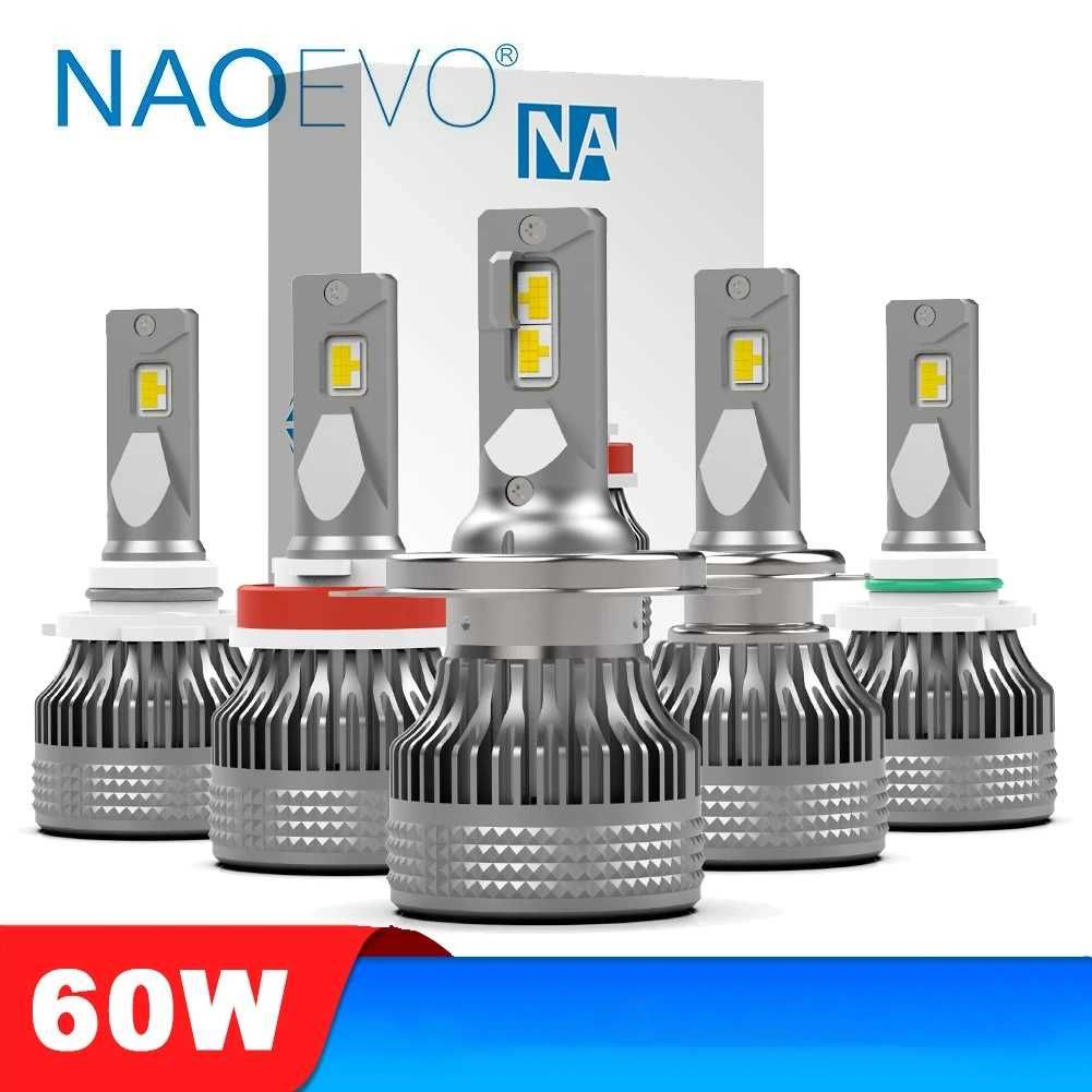 Потужна автомобільна світлодіодна лампа для фар NAOEVO HB4 Canbus