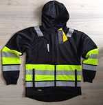 Sale! 8038 Snickers L Hi-Vis bluza robocza z kapturem odblaskowa monte