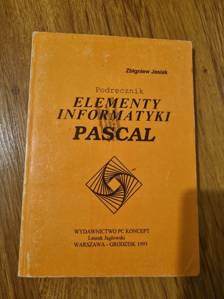 Elementy informatyki Pascal książka