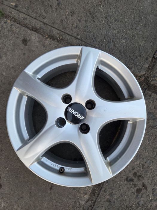 Титанові диски Ronal, r15, 4×100, Daewoo Lanos, Sens, Chevrolet Aveo.