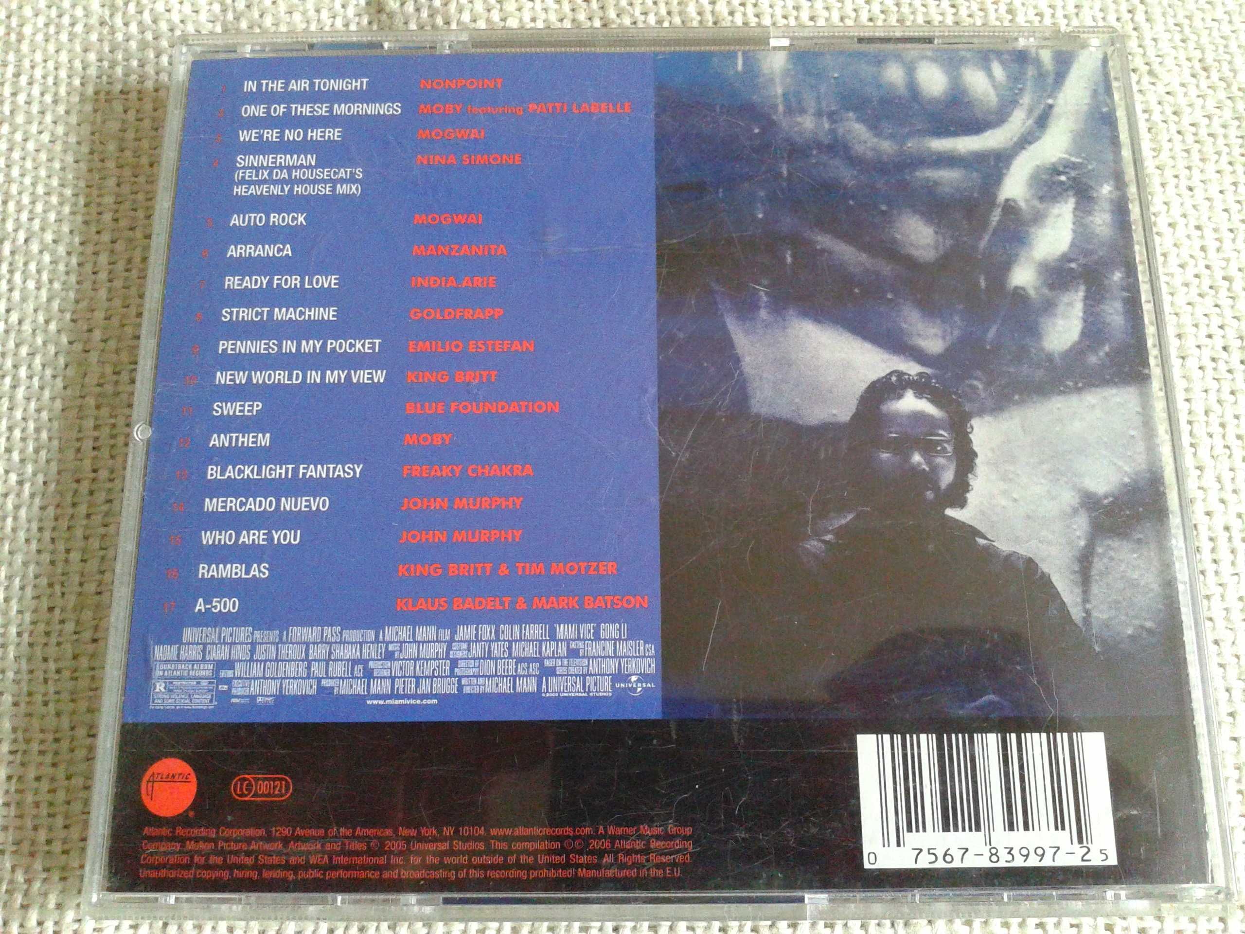 Miami Vice  Soundtrack  CD