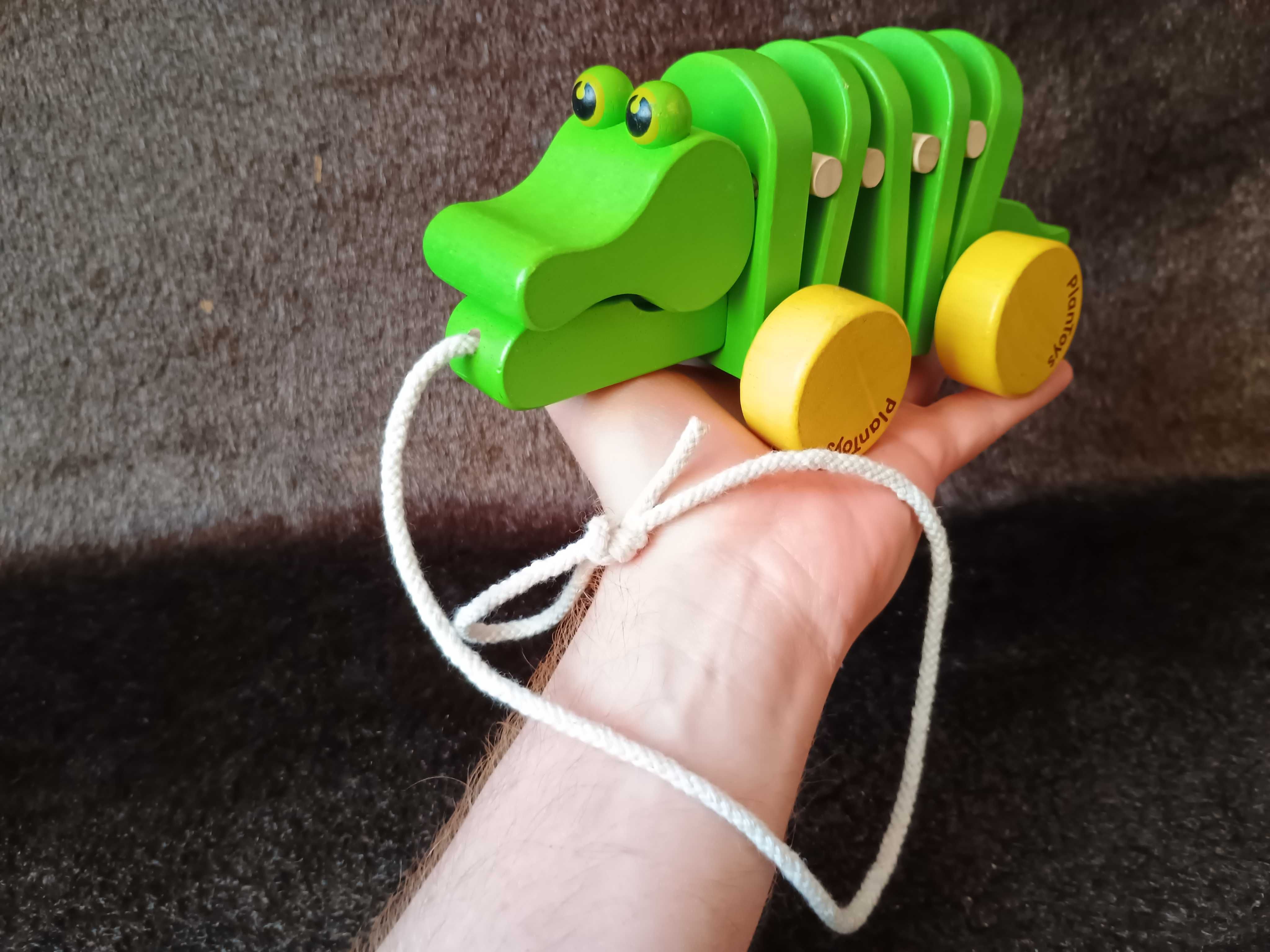 Drewniany krokodyl do ciągnięcia PlanToys