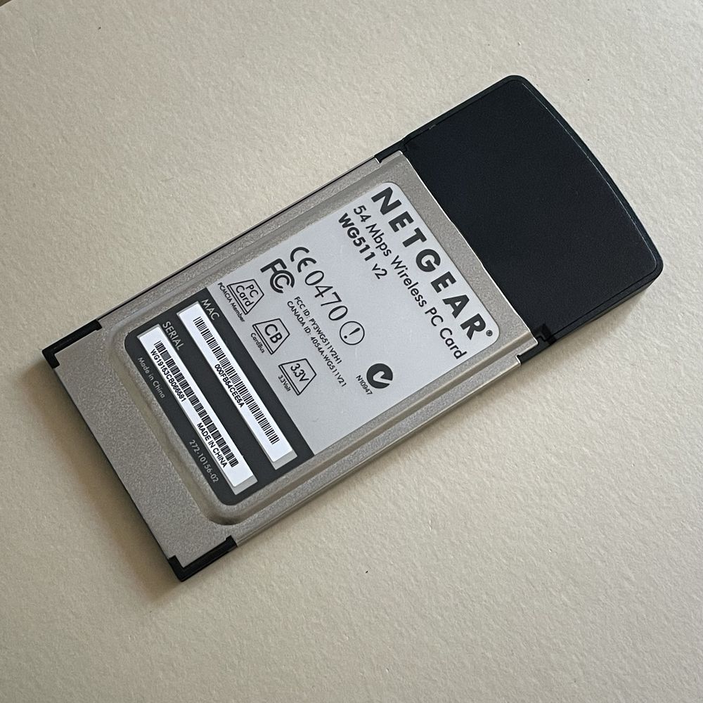 WIFI PC Card 54 Mbps Wireless PC card