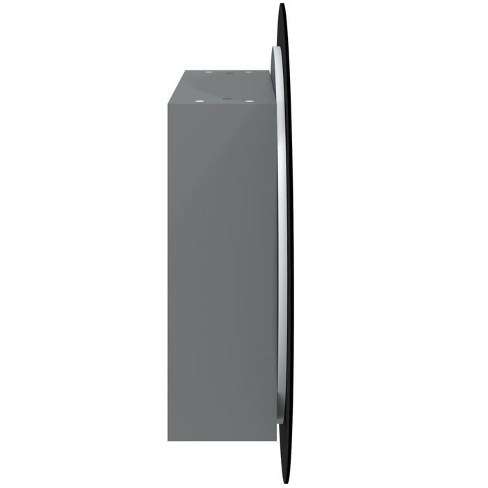 Vidaxl Szafka Łazienkowa Z Lustrem I Led, Szary, 54X54X17,5 Cm
