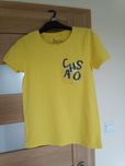 T-shirt damski żółty