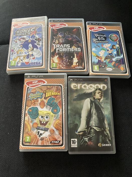 Jogos para PSP (usados em excelente estado)