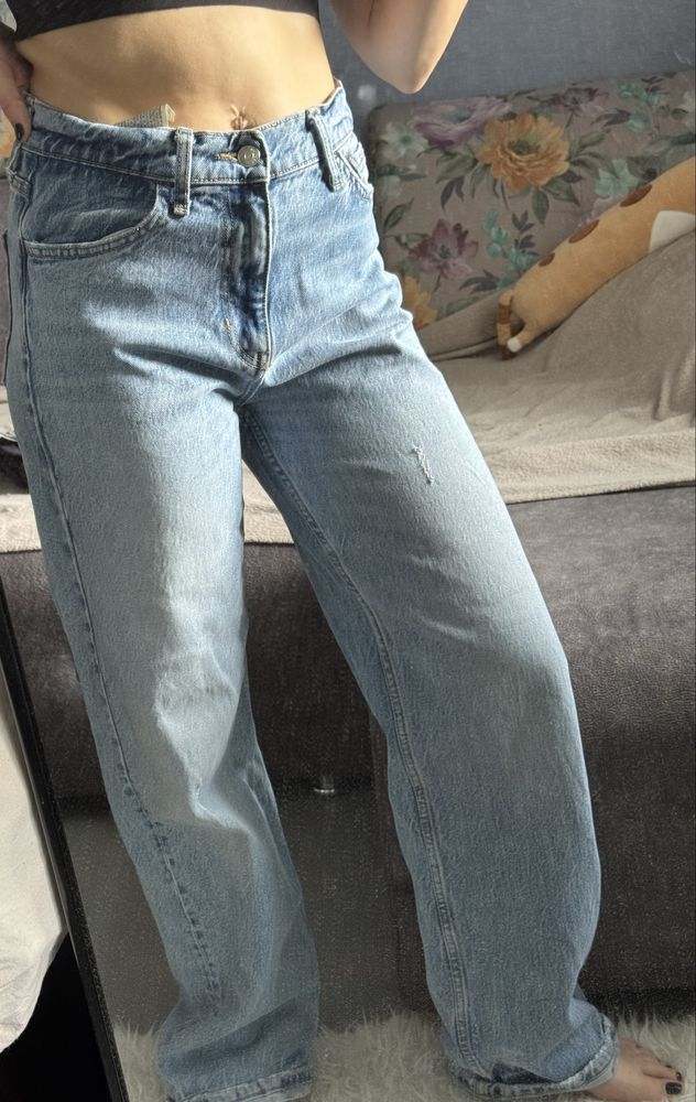 Джинсы zara жіночі