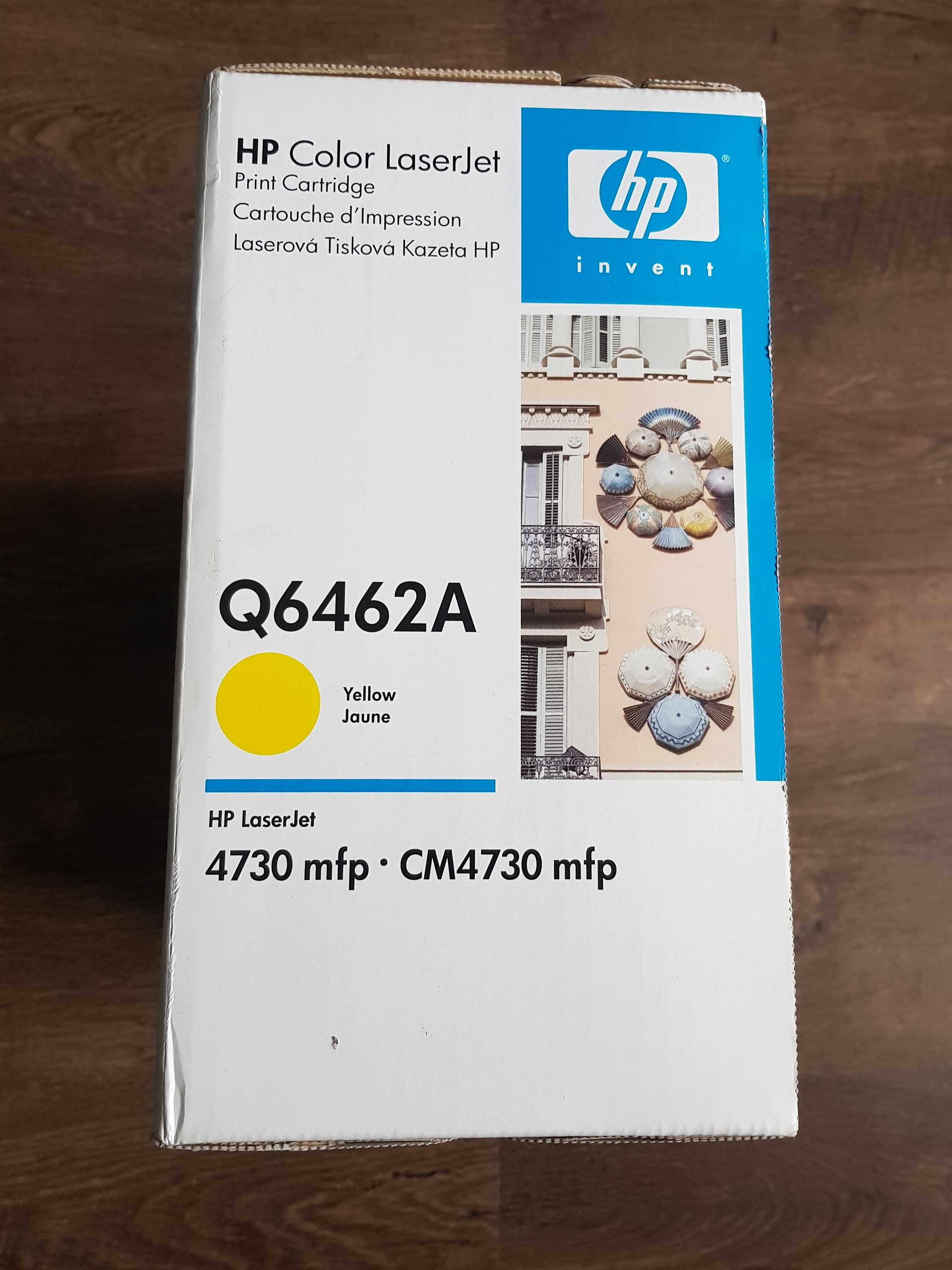 Новый картридж лазерный HP yellow (Q6462A) CLJ4730/CM4730mfp
