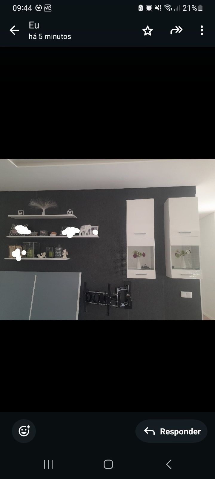 Conjunto de móveis de sala