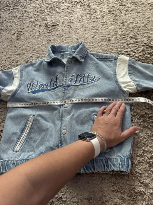 Джинсовка для хлопчика Zara 6-7років 120см