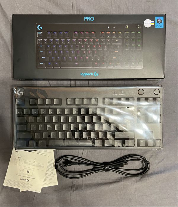 Клавіатура дротова Logitech G PRO Mechanical Gaming USB