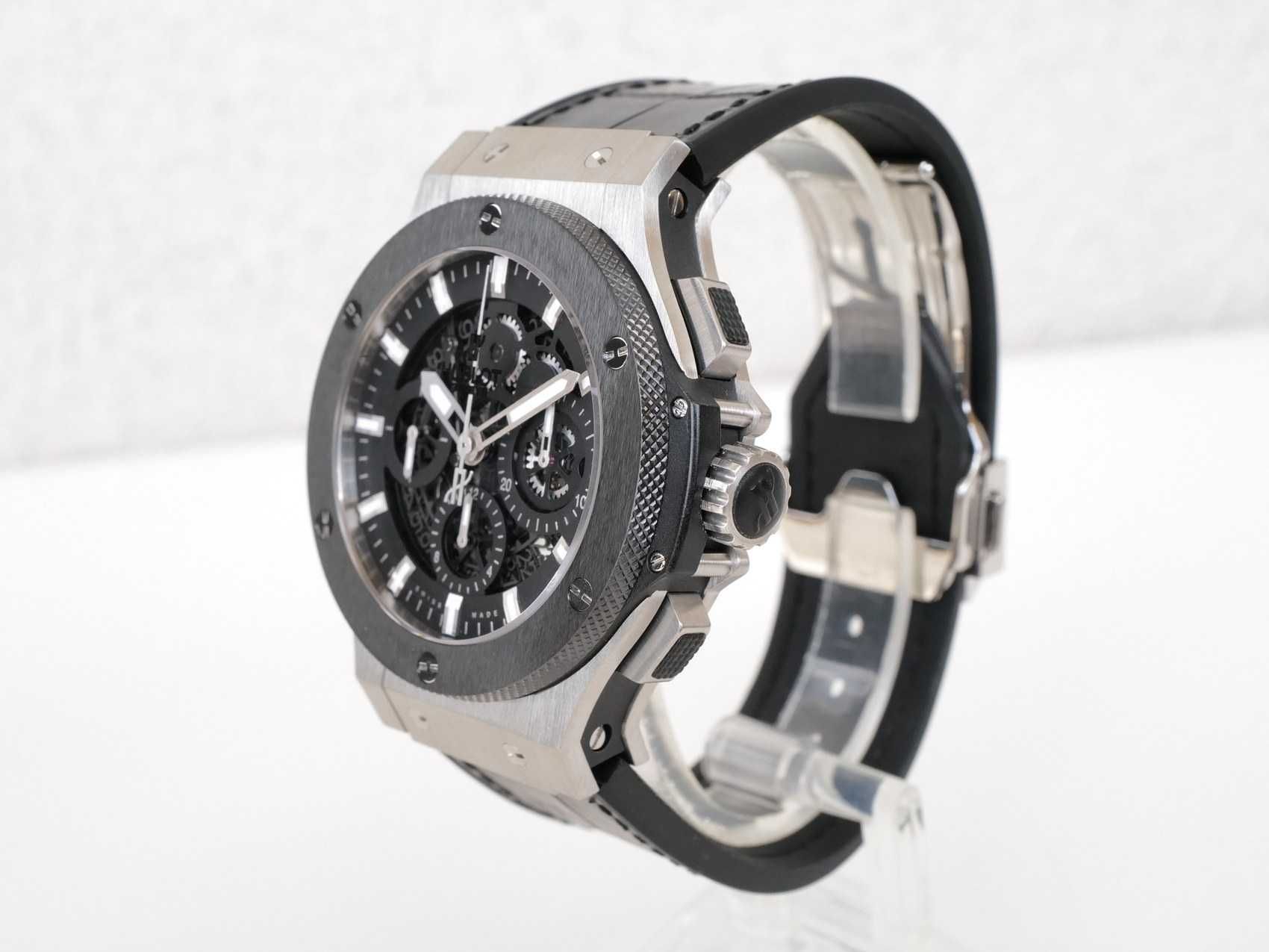 Hublot Big Bang Aero Bang 44mm Aero Bang Steel Skeleton Dial