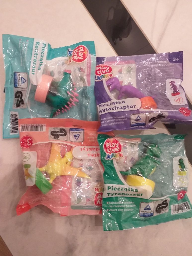 Dinozaury Lidla Pterodaktyl pieczatka dzieci Playtive junior