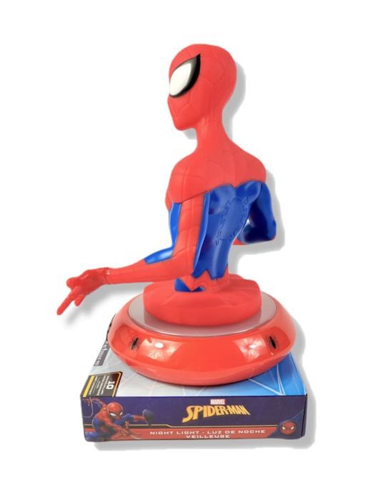 Lampka Nocna Dla Dziecka Figurka 3D Spiderman