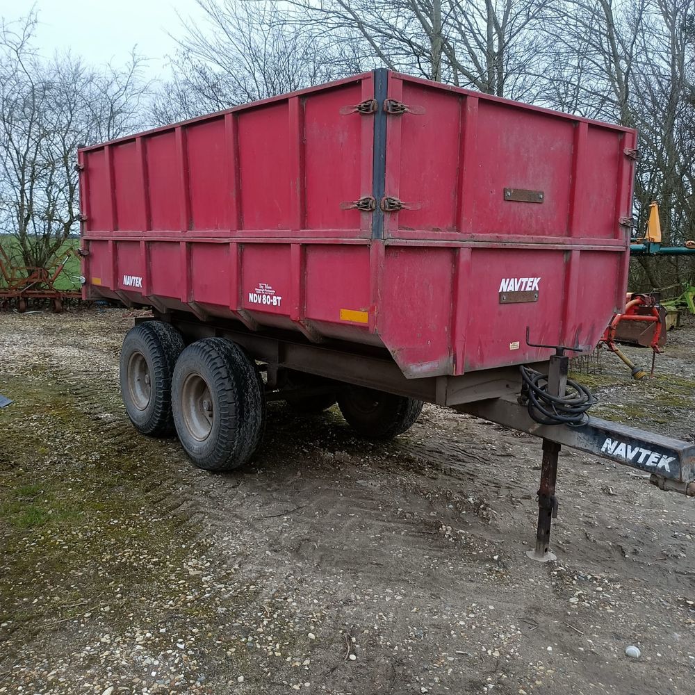 Przyczepa tandem navtek krampe mulda 10t