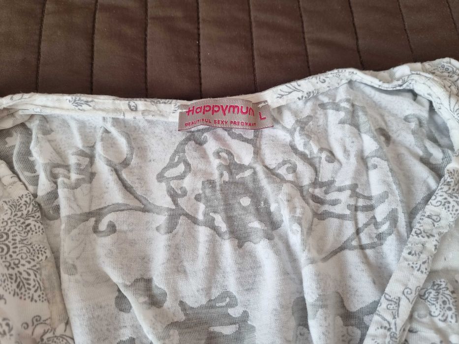 3 bluzki ciążowe rozm. 40 Happymum + C&A