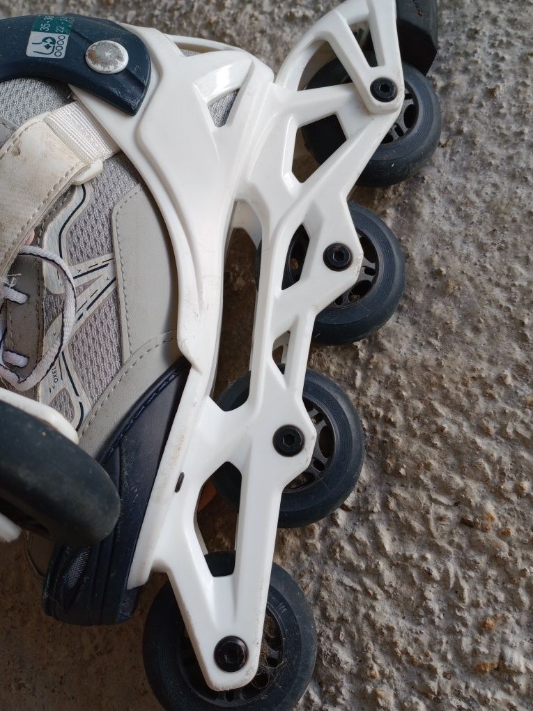 Patins como novos