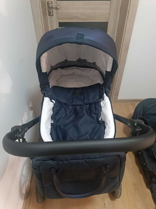 Wózek Camarello Ollio 4 w kolorze granatowym 2 w 1