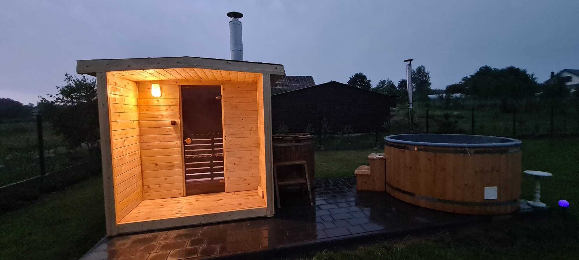 Sauna ogrodowa domek 3,0 m x 2,0m, ocieplona, producent. PROMOCJA!