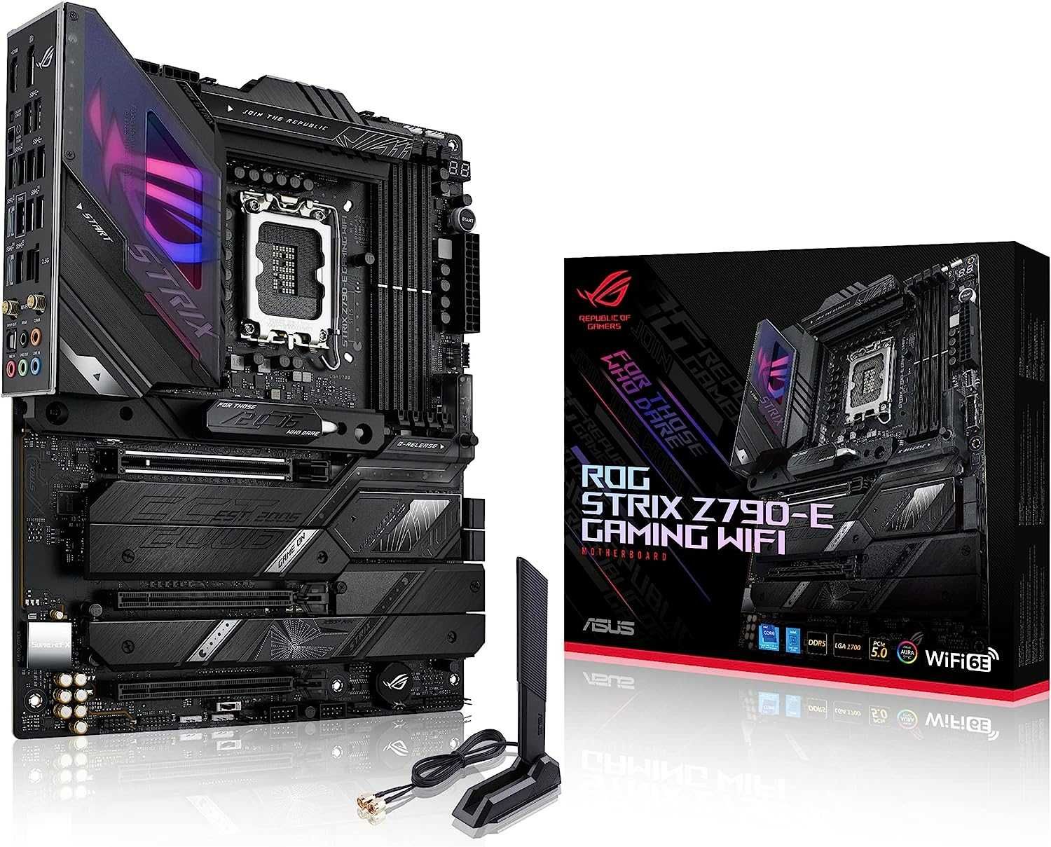 Motherboard ASUS ROG STRIX Z790-E Gaming WiFi SELADA NOVA