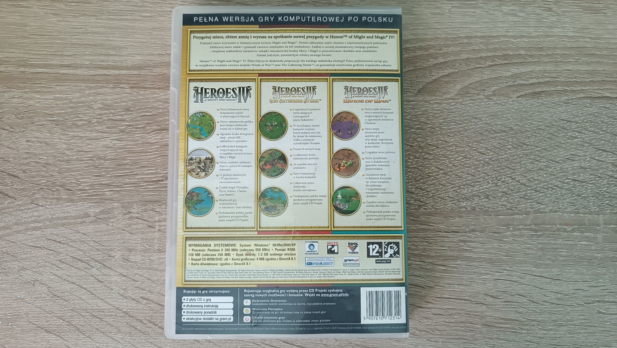 Heroes of Might and Magic IV Extra Klasyka 2CD PL