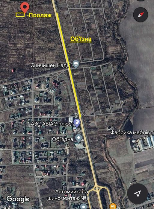 Земельна ділянка для індивідуального будівництва