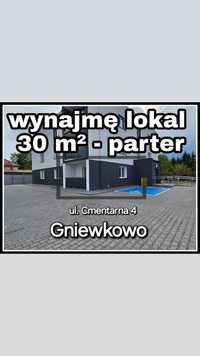 Wynajmę lokal 30m2 Gniewkowo