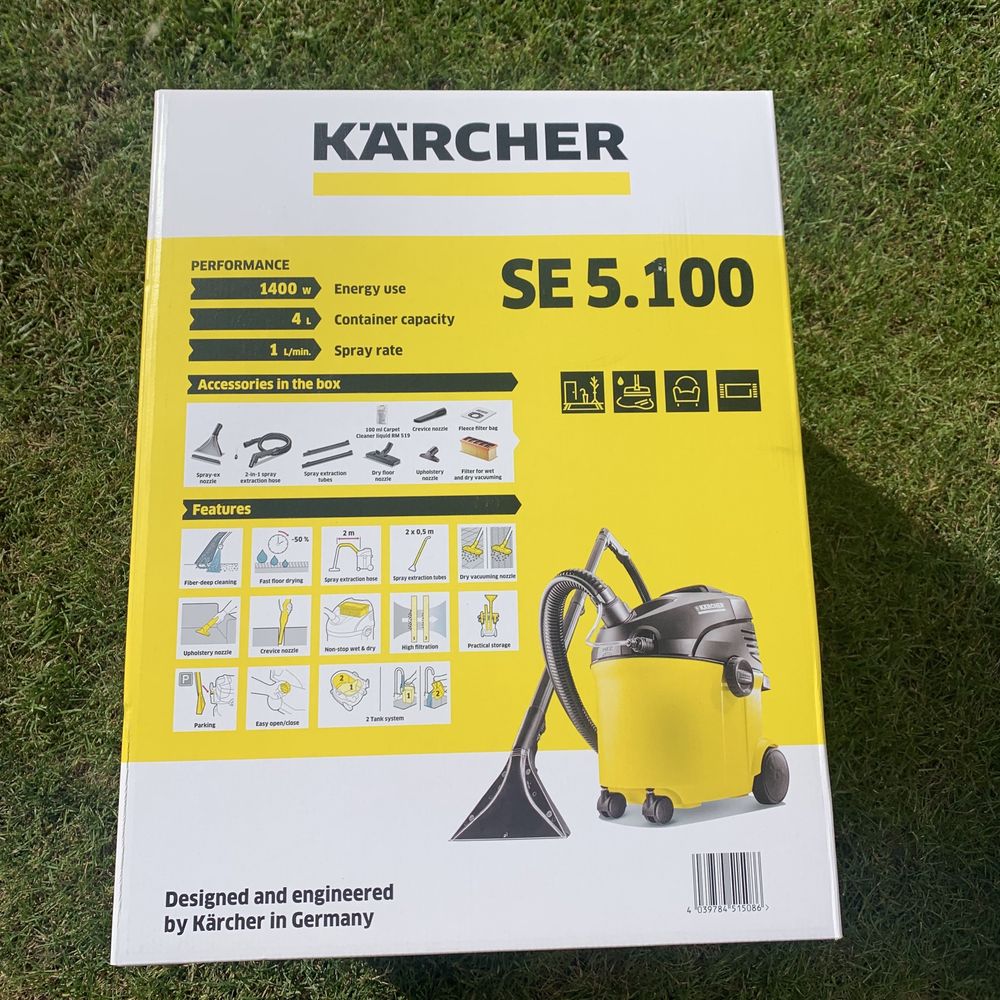 Новинка 2024 не путаем с старым! Karcher se 5.100 пылесос химчистки