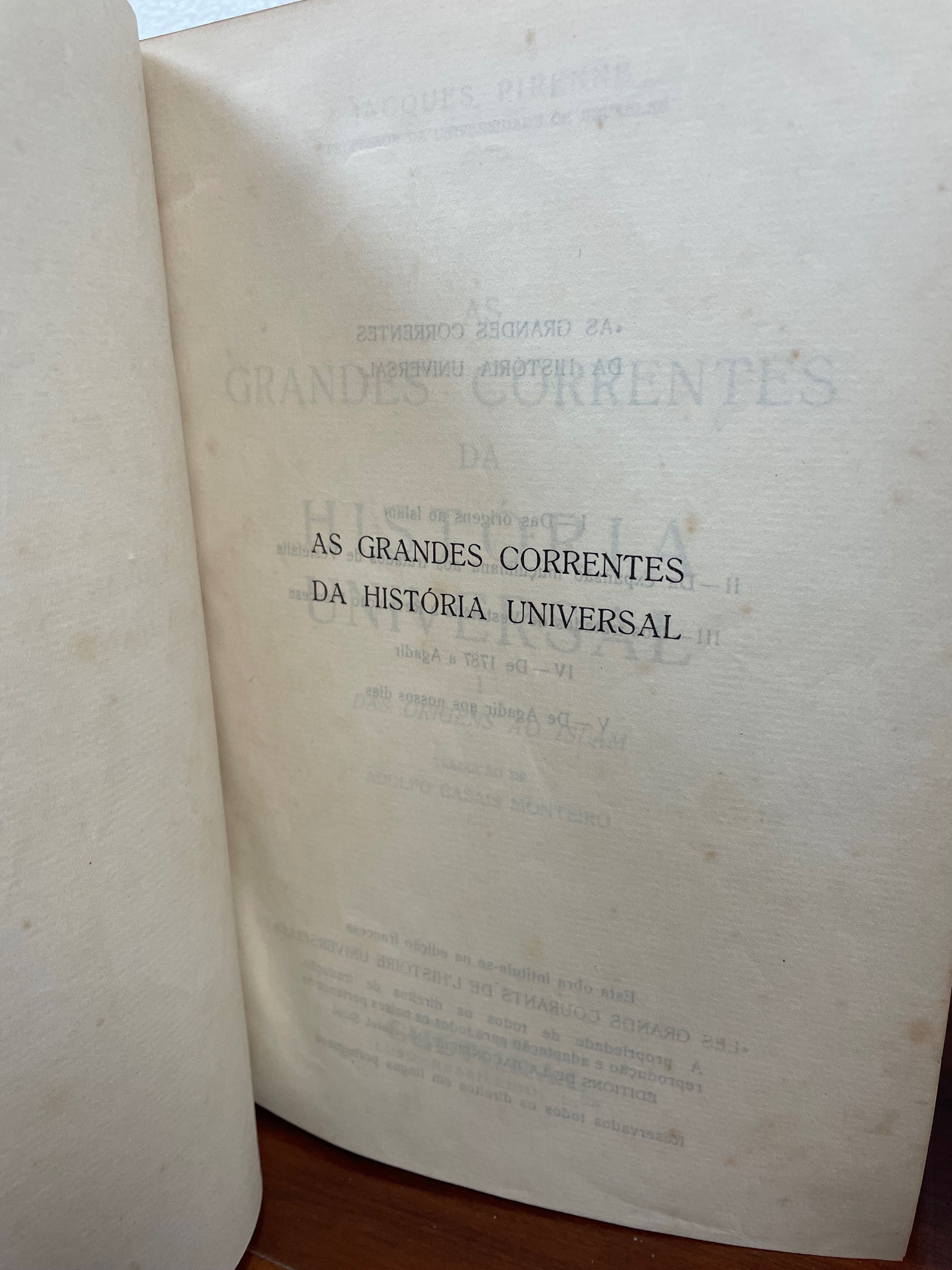 Coleção As Grandes Correntes da História Universal