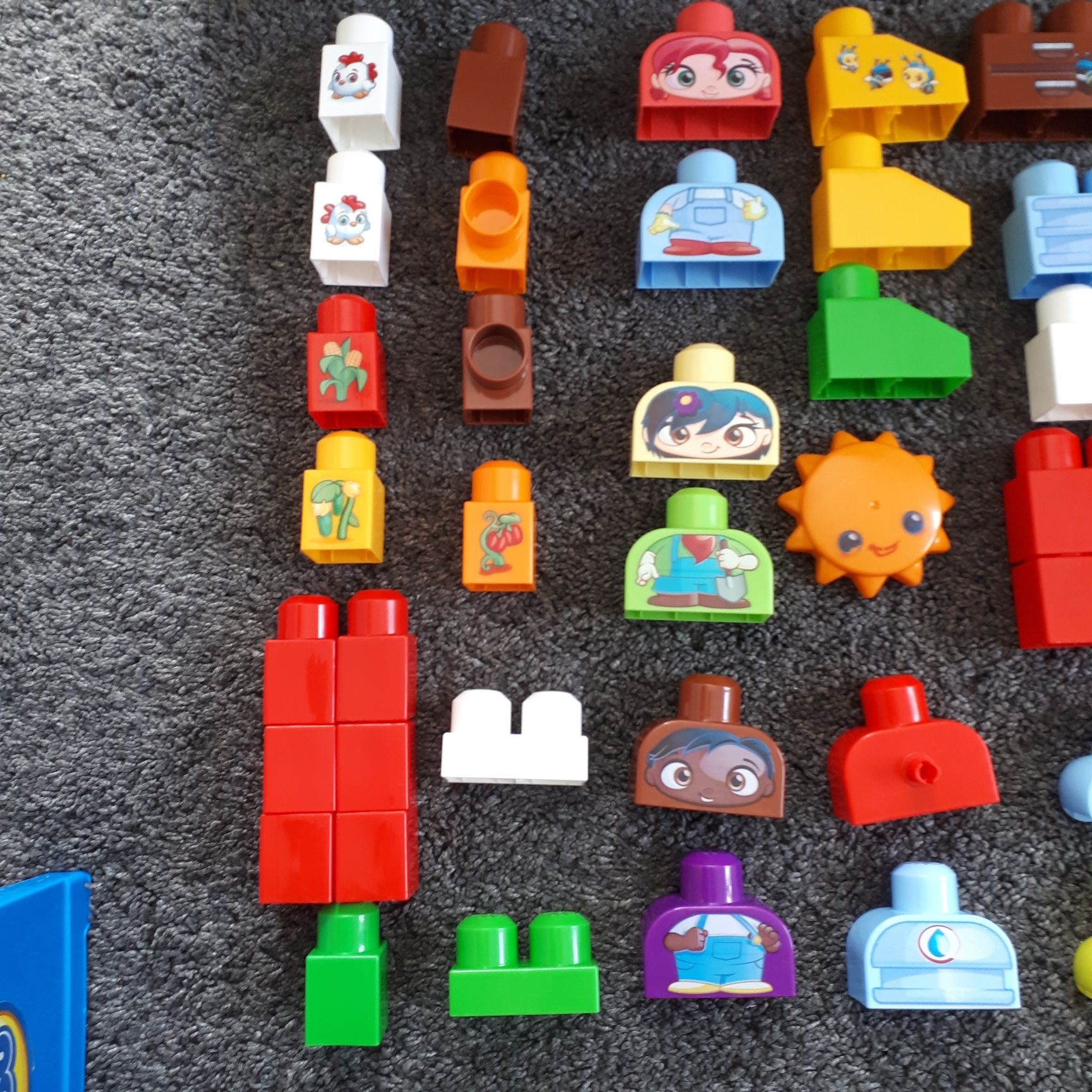 Mega bloks green town duplo farma traktor fisher price