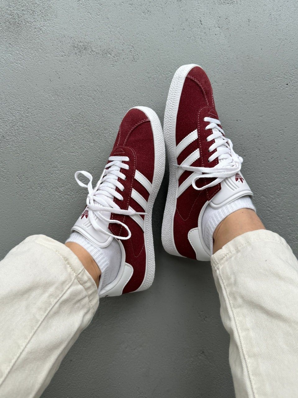 Кросівки Adidas Gazelle Bordo р36-45