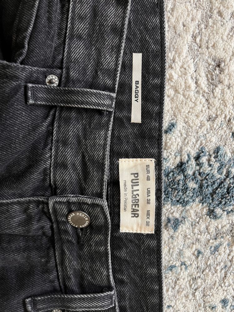 Jeans de homem P&B (baggy)