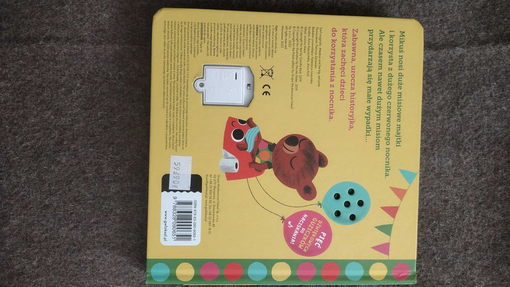 Mikuś i duży czerwony nocnik - odpieluchowanie książka