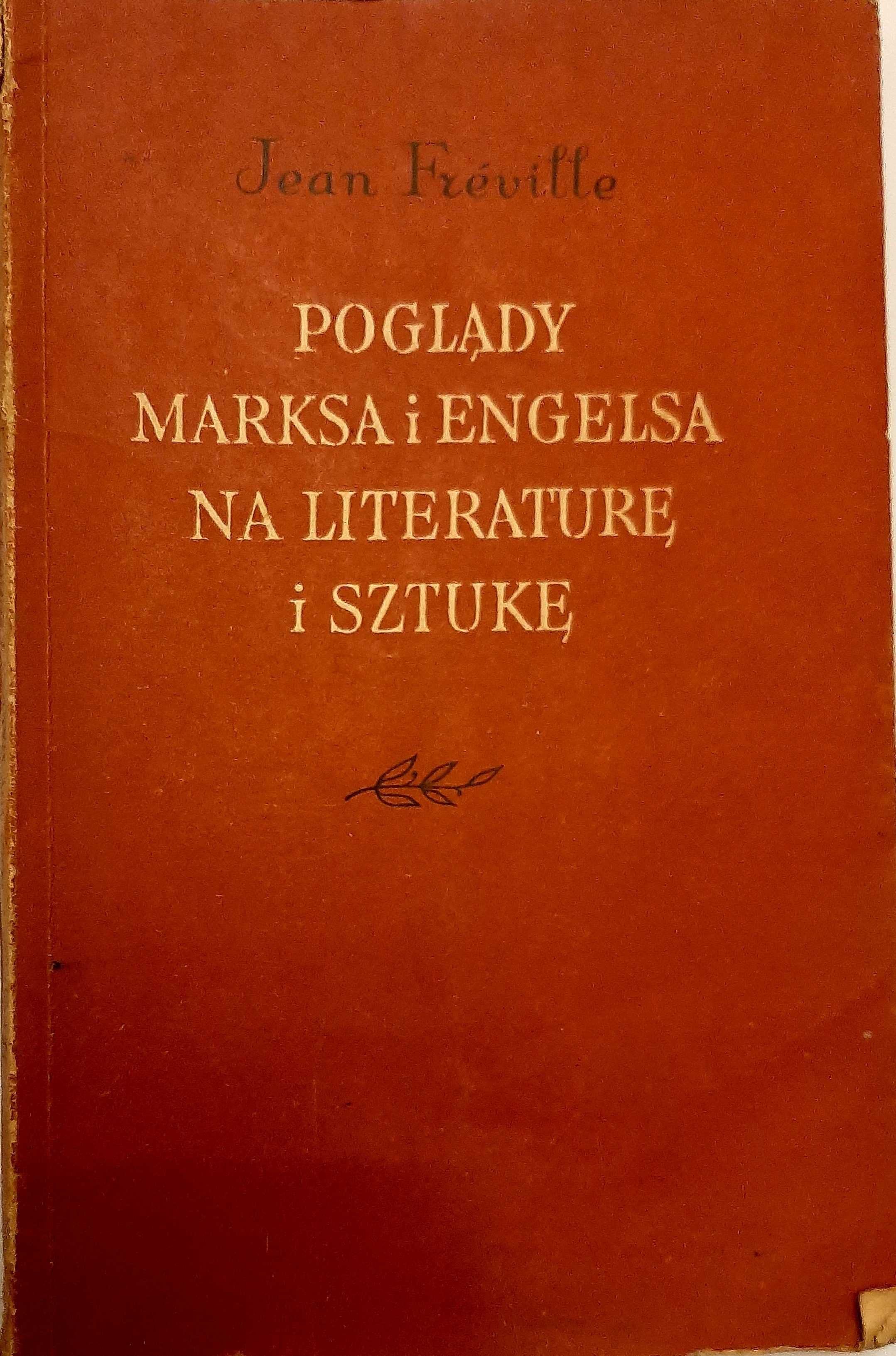 Jean Frevitte, Poglądy Marksa i Engelsa na sztukę