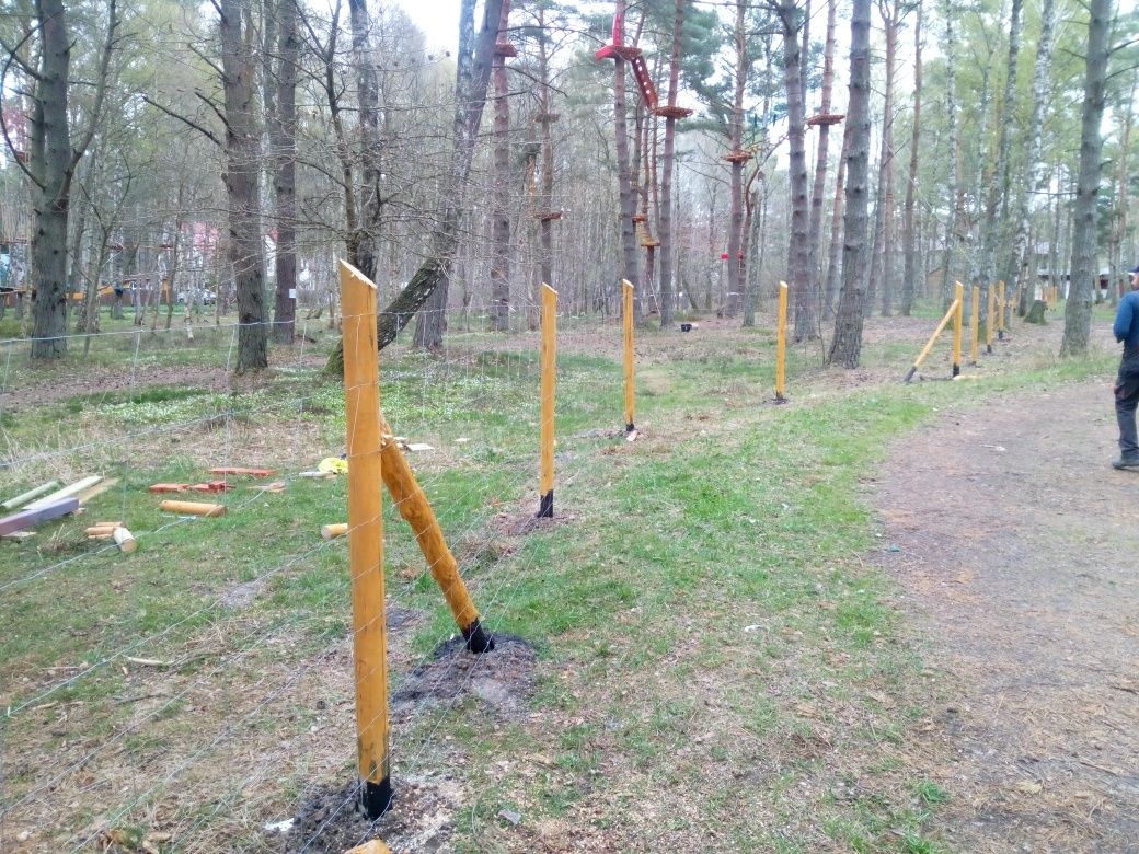 Ogrodzenie Tymczasowe budowlane  Giżycko i okolice siatka leśna już 17