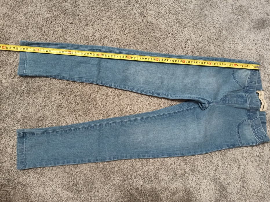 Leginsy jeansy pepperts r. 146 gumka w pasie nowe