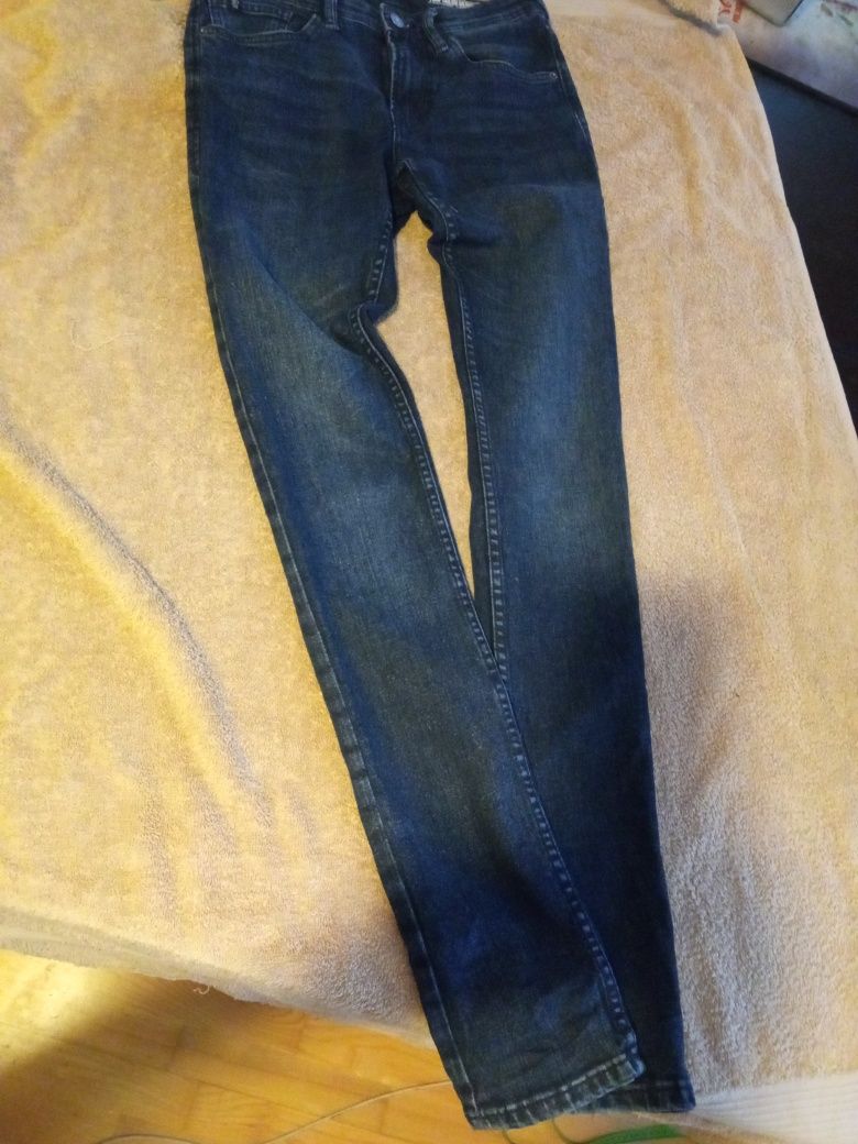 Spodnie Tom tailor rurki slim  182 cm 27 34 skinny denim skinny