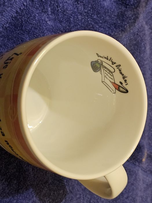 Kubek dla dziennikarza dziennikarki