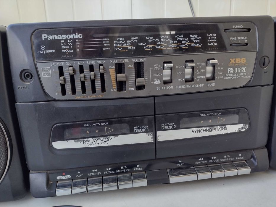 Магнитофон Panasonic RX-CT 820 магнитола Панасоник