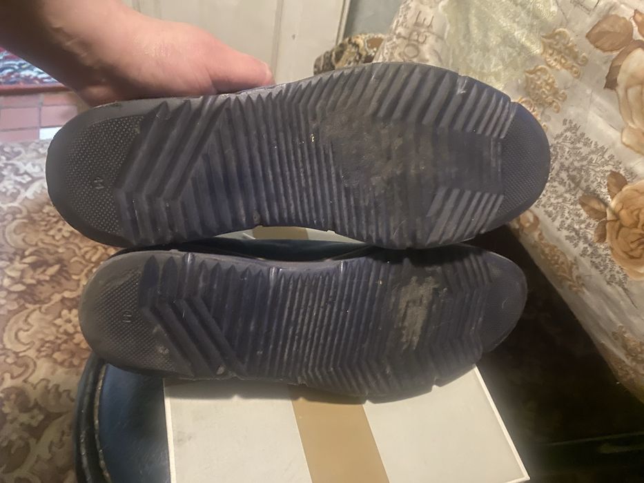 Туфли джинсовые мужские