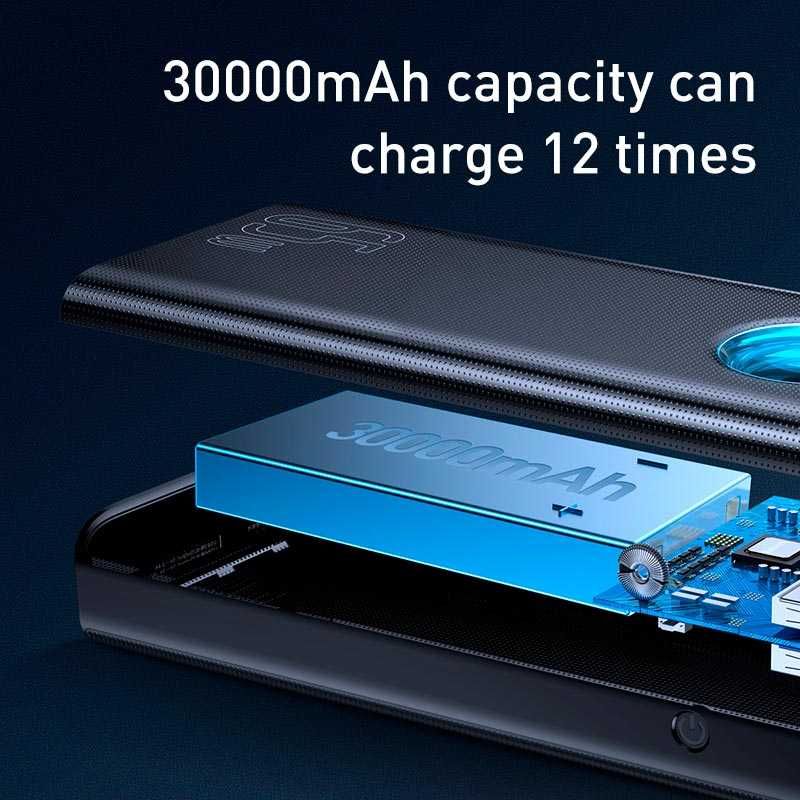 УМБ BASEUS Amblight Digital Display Fast Charge Power Bank 30000mAh